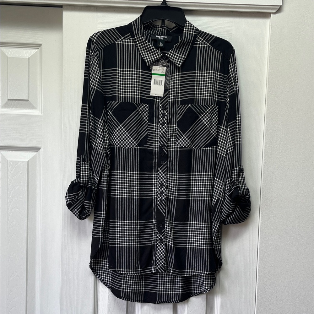 NWT Nine West Jeans Top